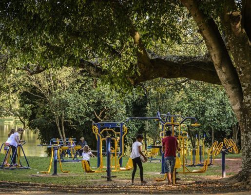 Foto - Lago Municipal Iria da Motta e Silva